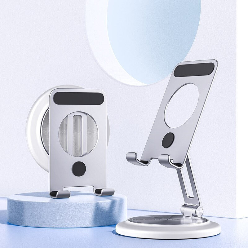 360 Rotating Wooden Foldable Universal Phone Holder - Image 10