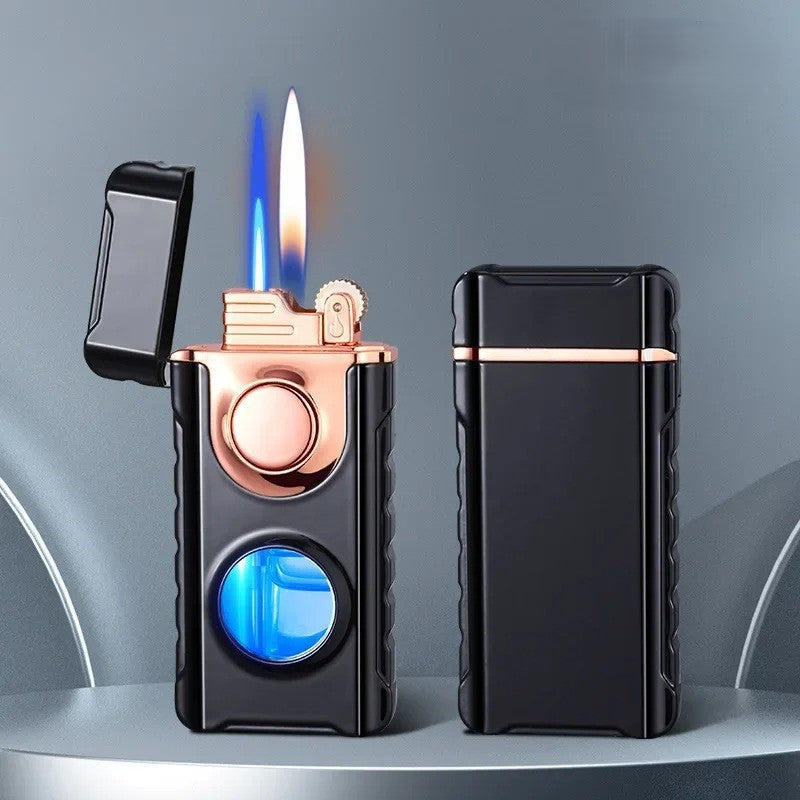 Dual-Fire Metal Windproof Lighter - Image 6