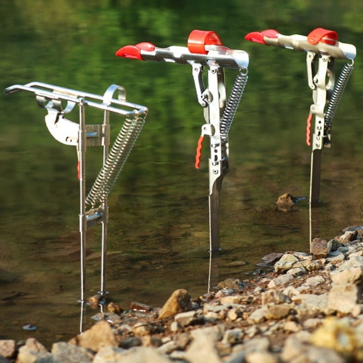 Stainless Steel Adjustable Sensitive Fishing Rod Holder - Image 0