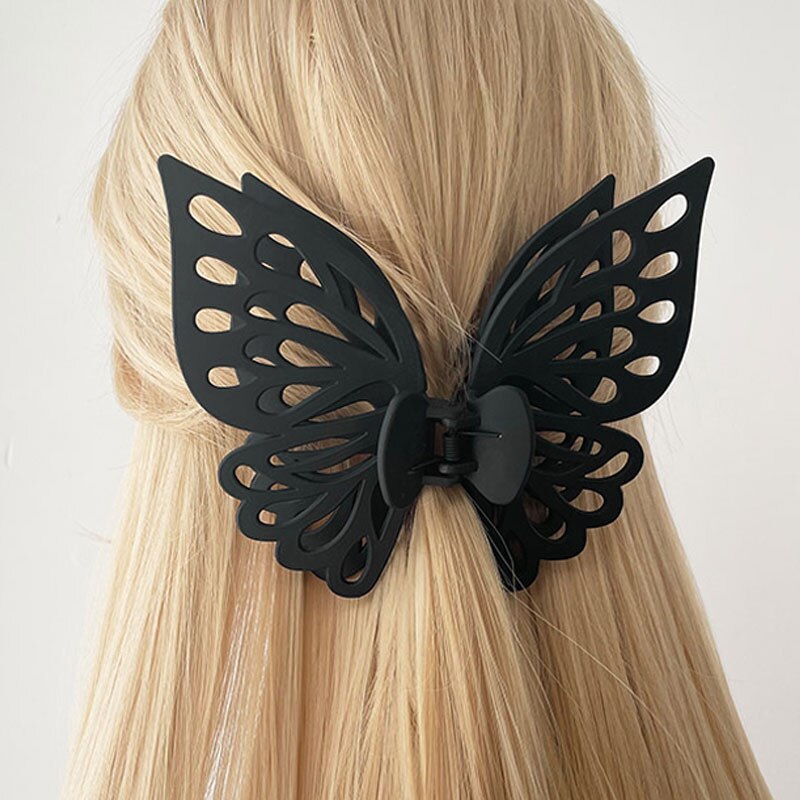 Oversized Butterfly Hair Claws