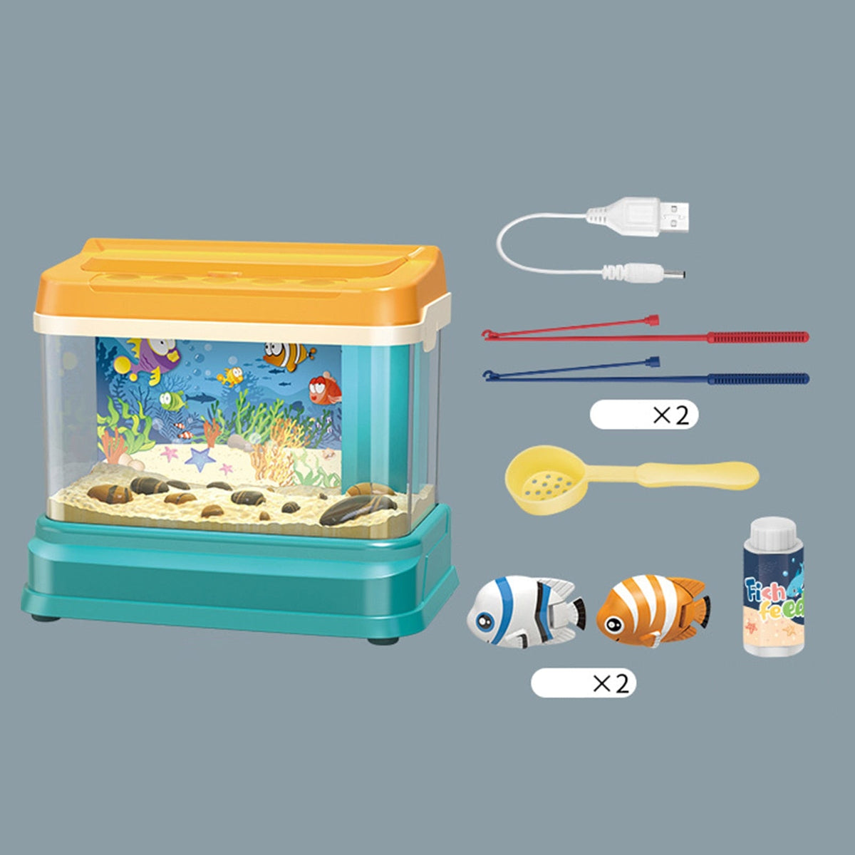 Catchy Fishes Kids Aquarium Toy