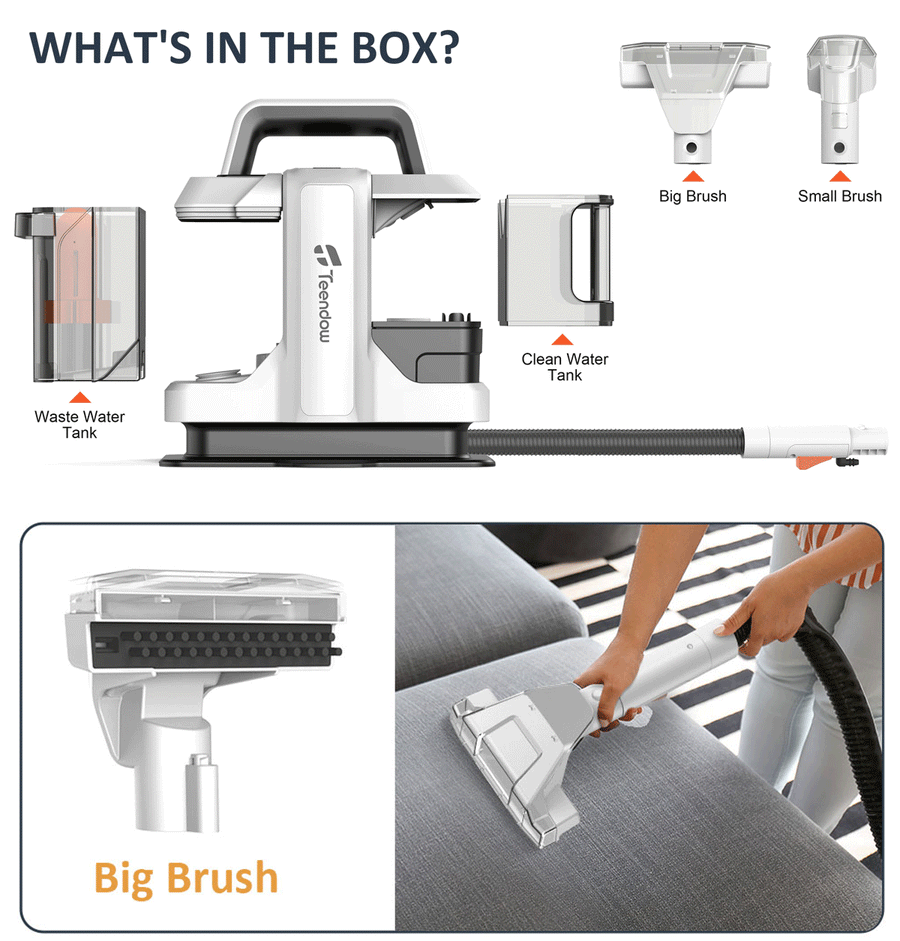 Clean Deep Handheld Easy Quick Spot Cleaner Machine - Image 6