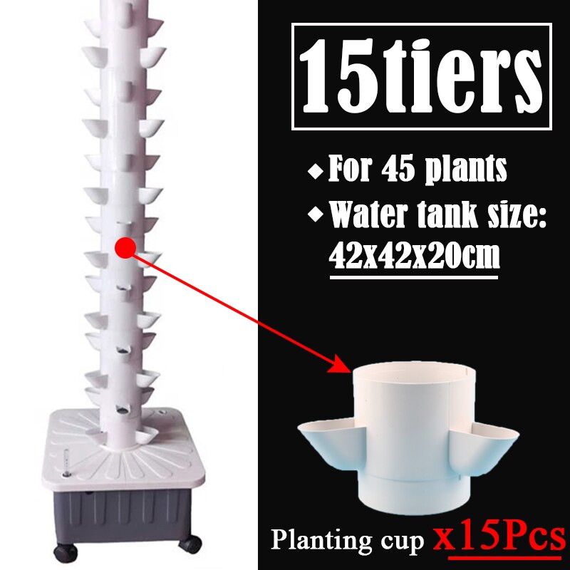 Green Life Vertical Hydroponic Home Gardening Kit - Image 10