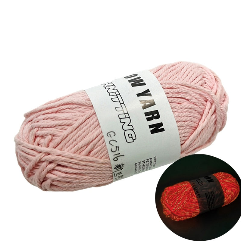 Sparkle Glow Luminous Knitting Yarn - Image 6
