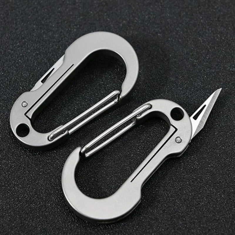 Titanium Alloy EDC Multi-Tool Keychain Knife - Image 2