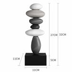 Zen Stone Stack Aesthetic Home Decor