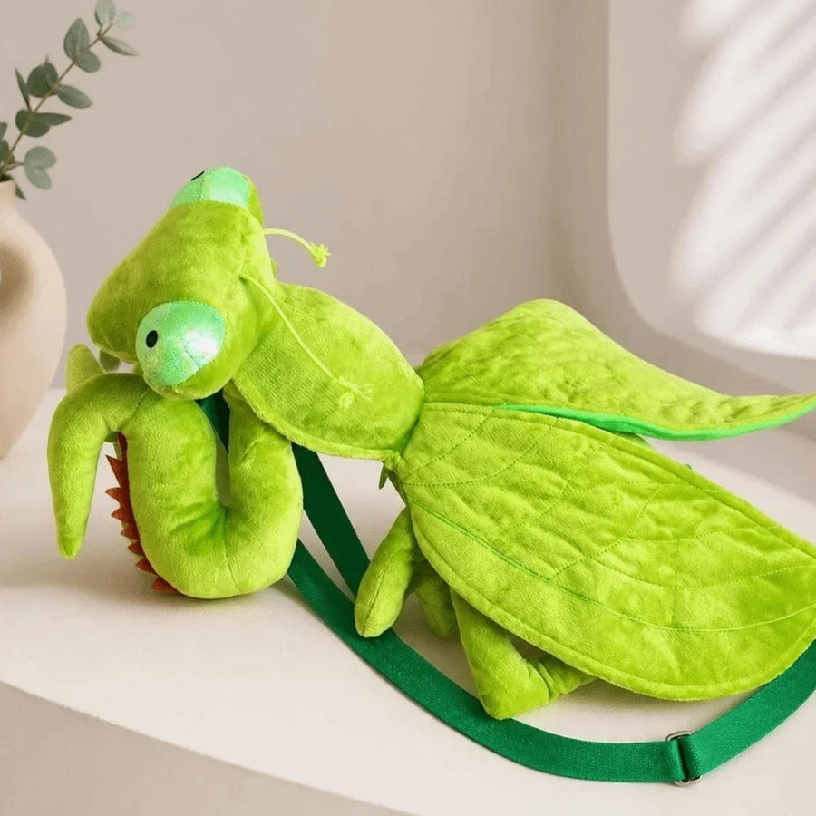 Mochila de Peluche Mantis on the Move