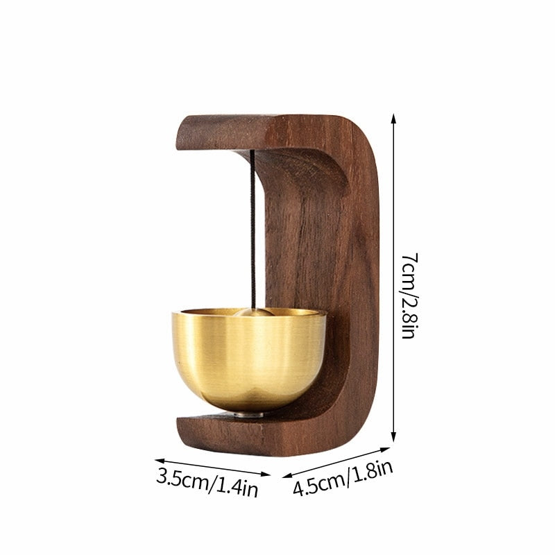 Forest Song Creative Wooden Door Bell - Image 8