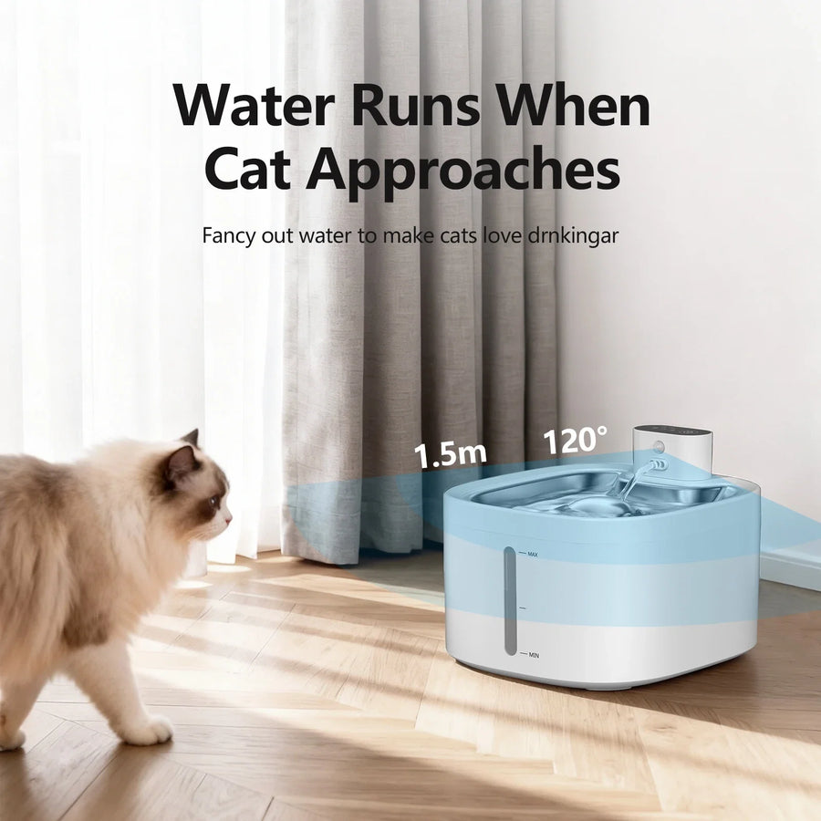Wake & Flow Wireless Cat Water Fountain