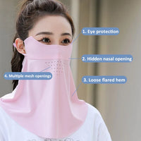 Lightweight Breathable Full Coverage UV Block Face Mask - Image 3
