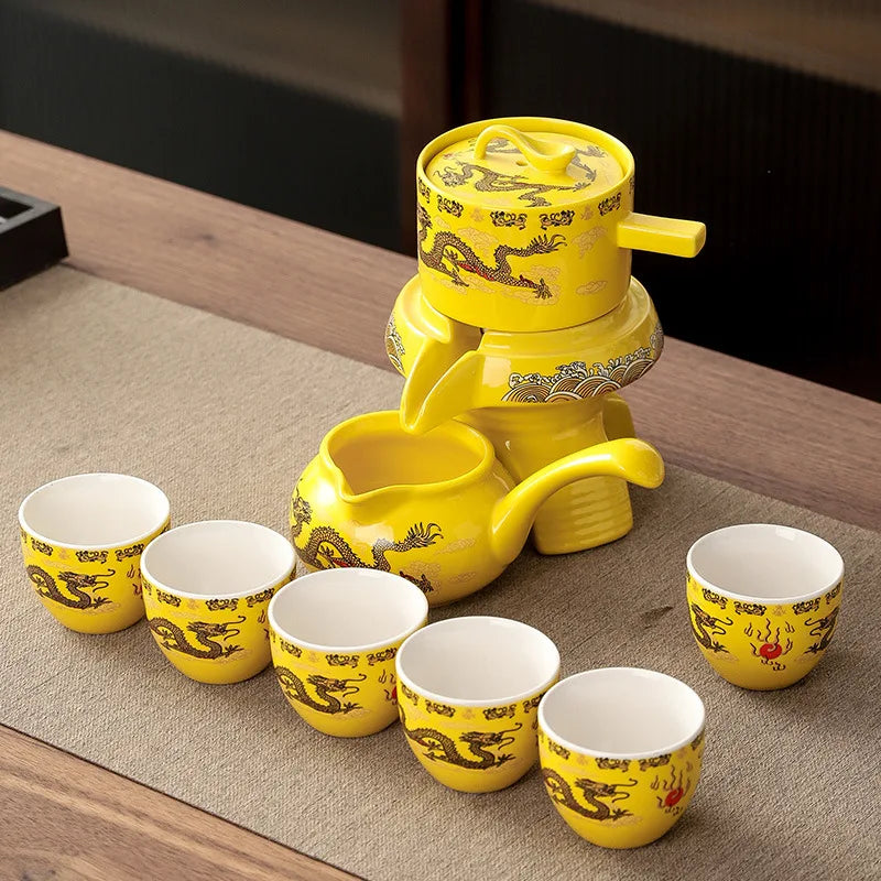 Mystic Sip Kung-Fu Ceramic Tea Set - Image 4