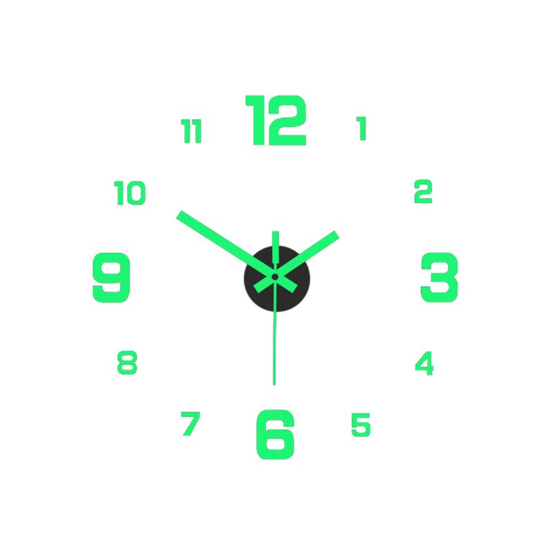 3D Luminous Silent Wall Clock - Image 14