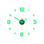 3D Luminous Silent Wall Clock