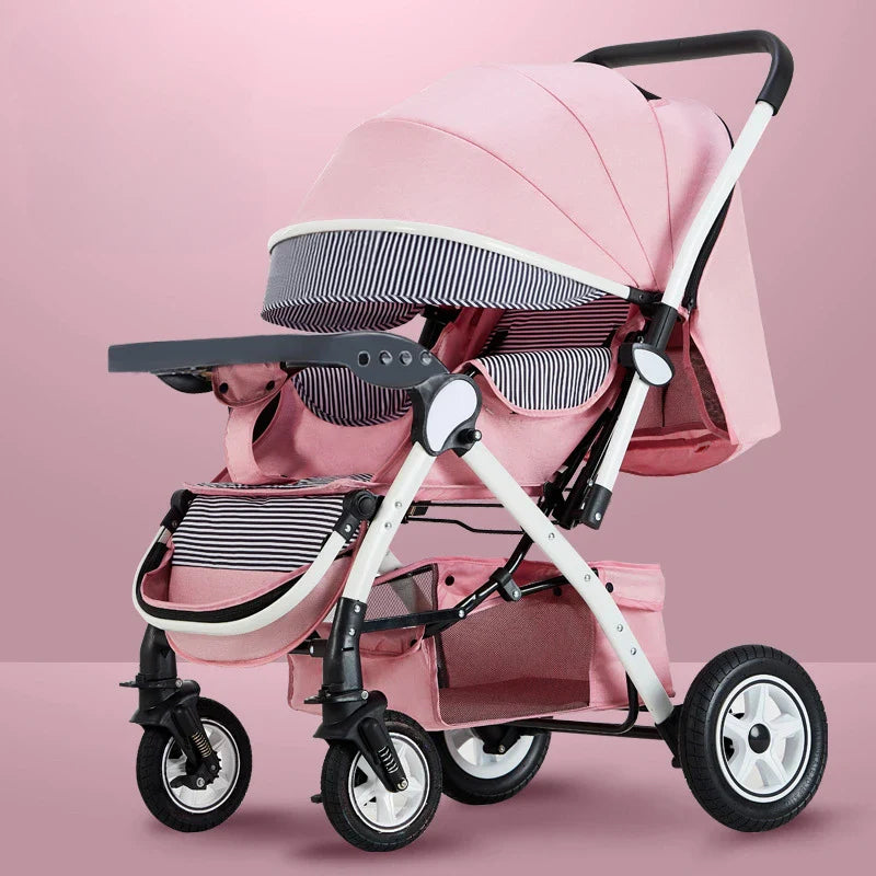 Loftcart Elevated Foldable City Baby Travel Stroller - Image 7
