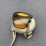 Anti-UV Foldable Fashion Flex Clear Vision Sunglasses