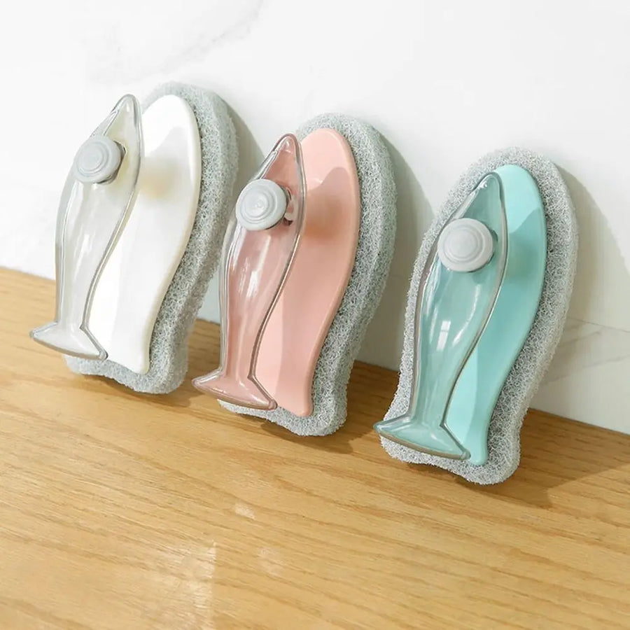 Soap Dispenser Dolphin-Shaped Kitchen Brush - Image 0