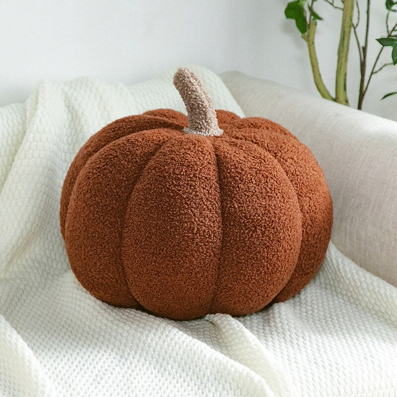 Soft Pumpkin Plush Halloween Pillows