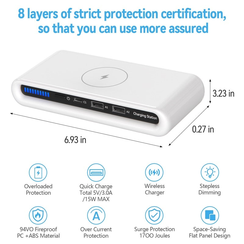 4in1 Smart Wireless Charging Station - Image 3