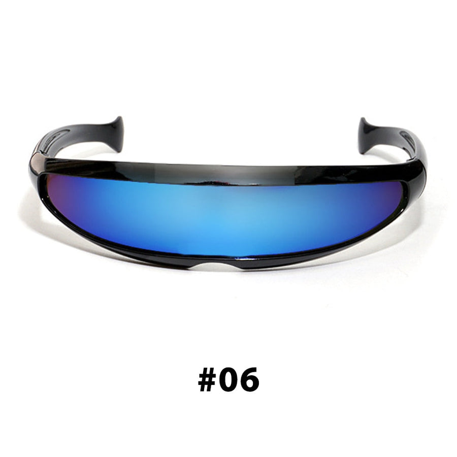 Futuristic Cyborg Cosplay Sunglasses - Image 7