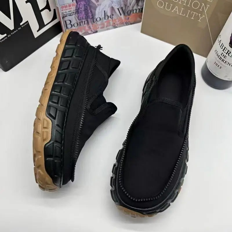 Everyday Walk Built-In Zipper Comfort Shoes - Image 2