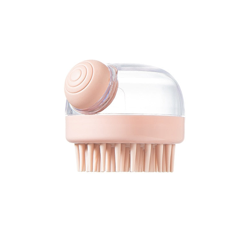 Quick Clean Shampoo Dispenser Hair Massager Brush - Image 8