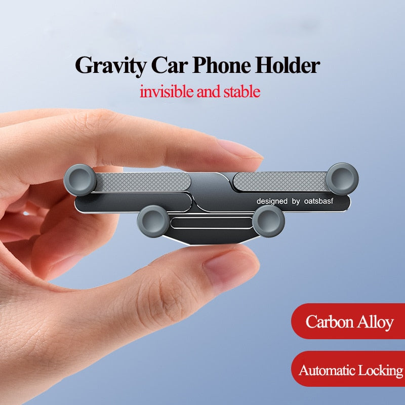 Invisible Rotatable Air Vent Mount Car Phone Holder - Image 6