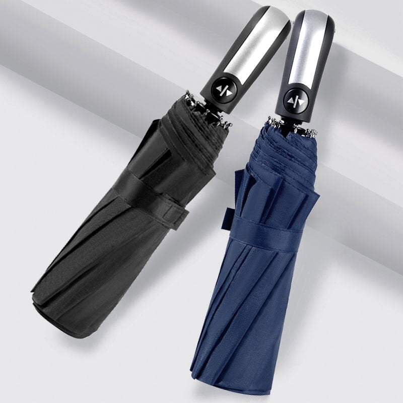 Wind Resistant Anti-UV Automatic Sleek Umbrella - Image 0