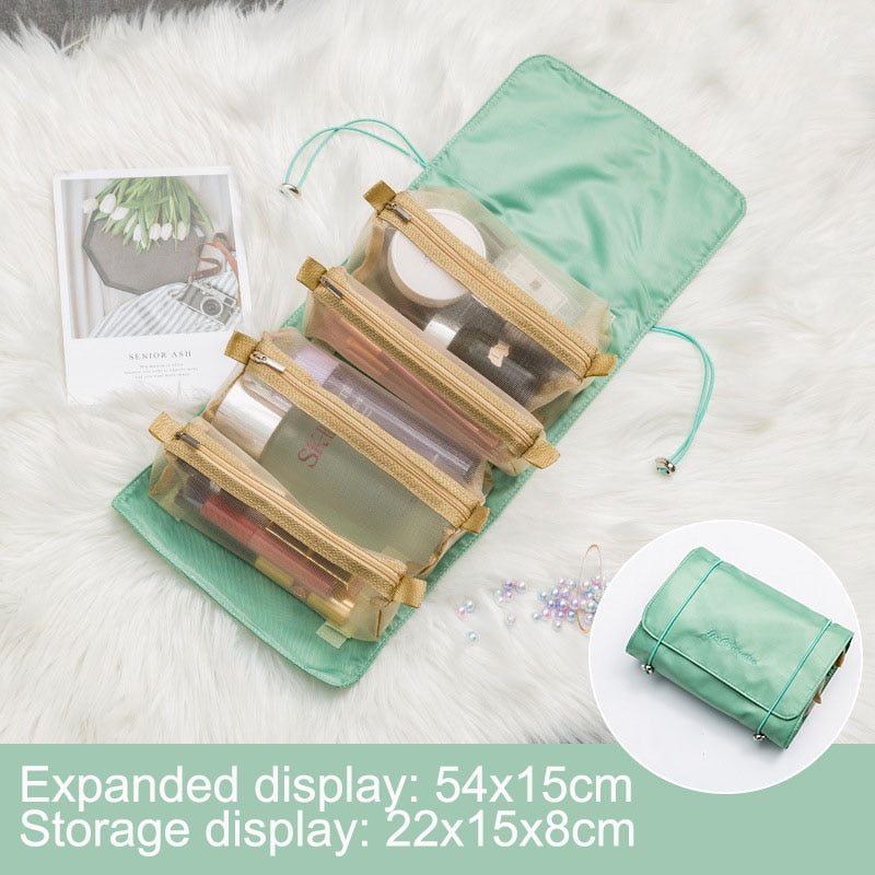 Elegant Large Capacity Travel Cosmetic Bag - Image 7