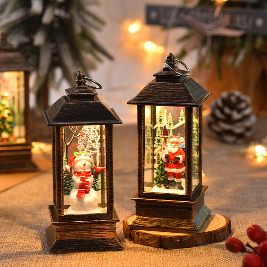 Retro Mini Christmas Lantern - Image 6