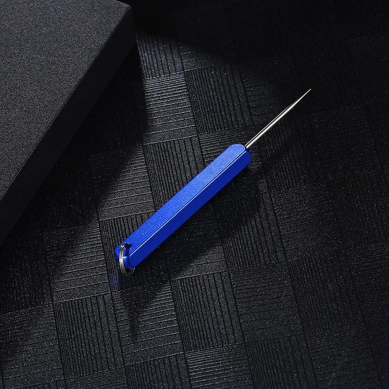 Compact Titanium Outdoor Defense Tool Keychain - Image 3