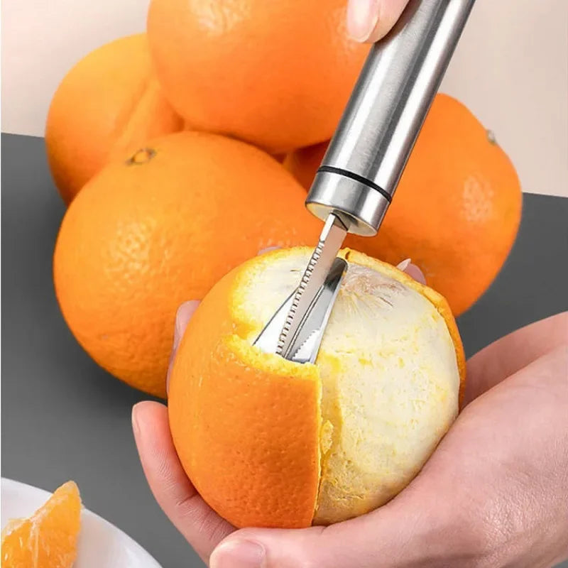Easy Orange Mandarin Peeler Manual Fruit Tool - Image 0