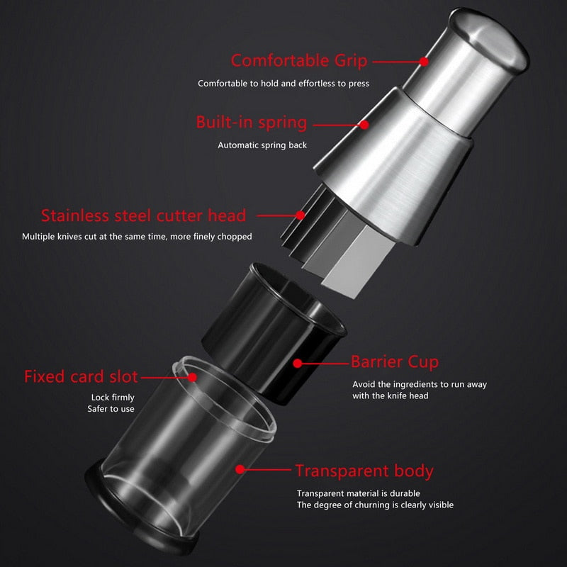 Handheld Manual Food Chopper Slicer - Image 5