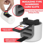 Rotating Memory Card Holder Organizer