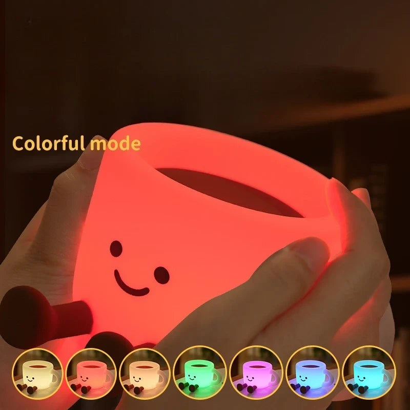 Happy Mug Rechargeable Night Lamp