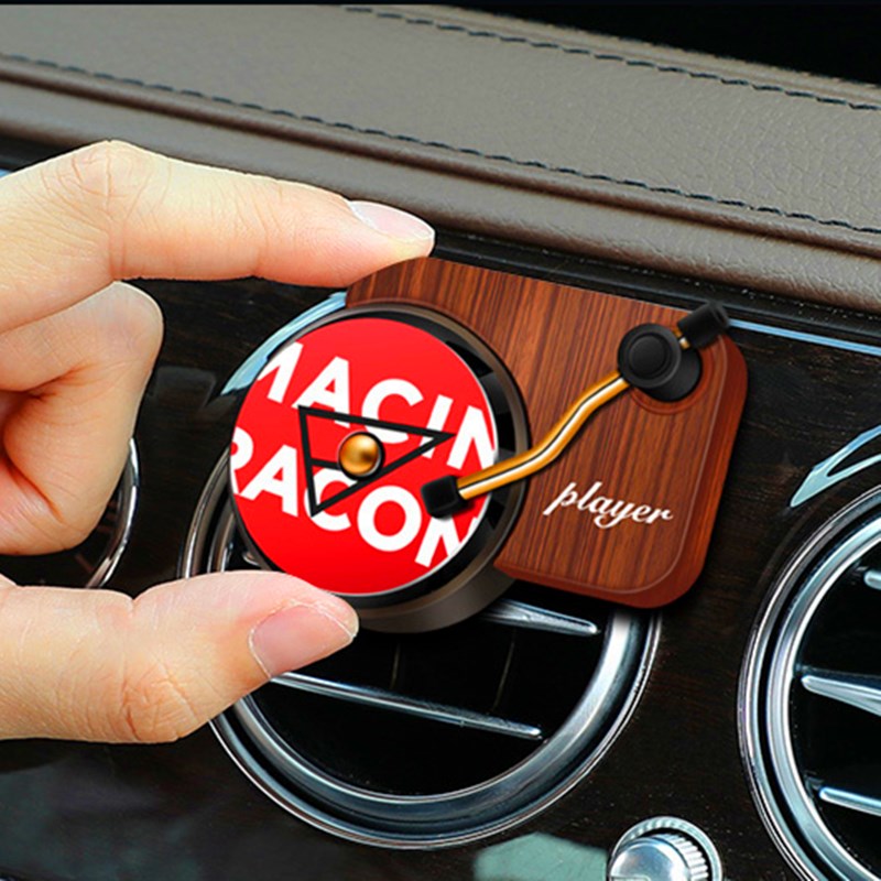 Record Player Car Air Freshener - Image 0