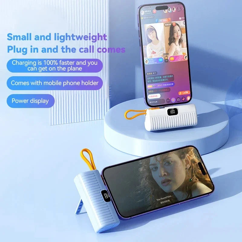 Bidirectional Digital Display Ultra-Long Battery Powerbank - Image 4