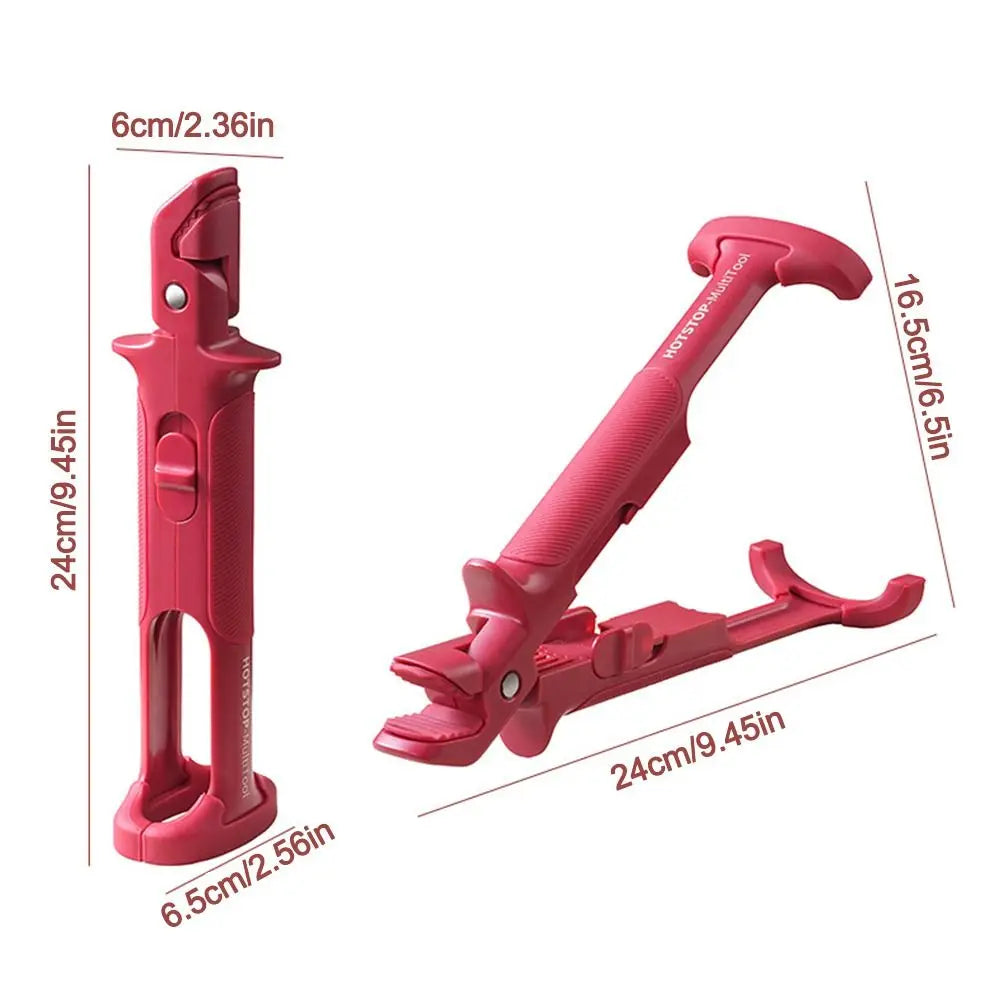 2in1 Anti-Scald Secure Grip Bowl Holder - Image 5