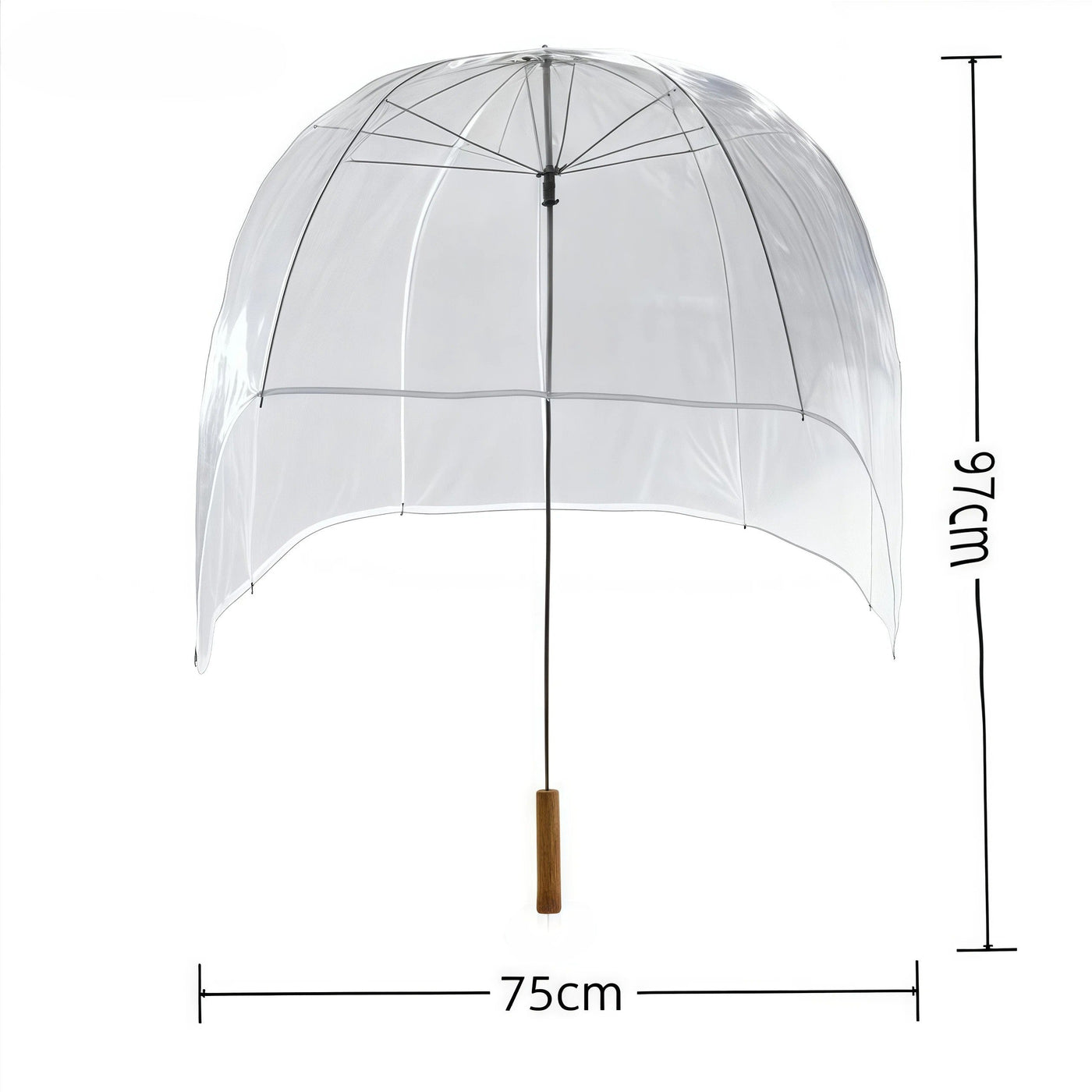Never Wet Full Cover Bubble Umbrella - Image 6