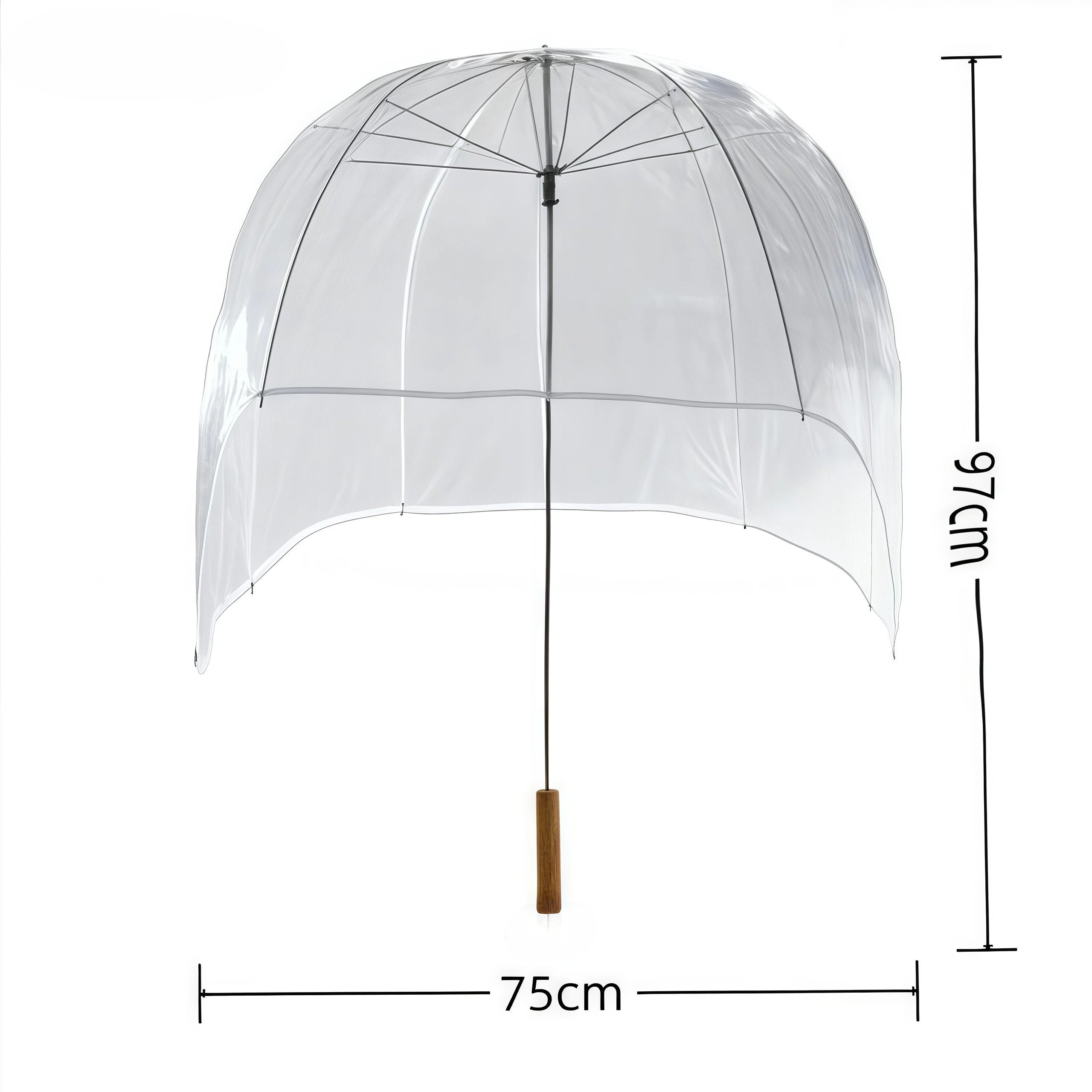 Never Wet Full Cover Bubble Umbrella - Image 6