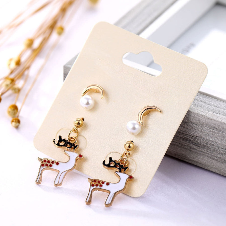 Charming Christmas Time Design Earrings - Image 8