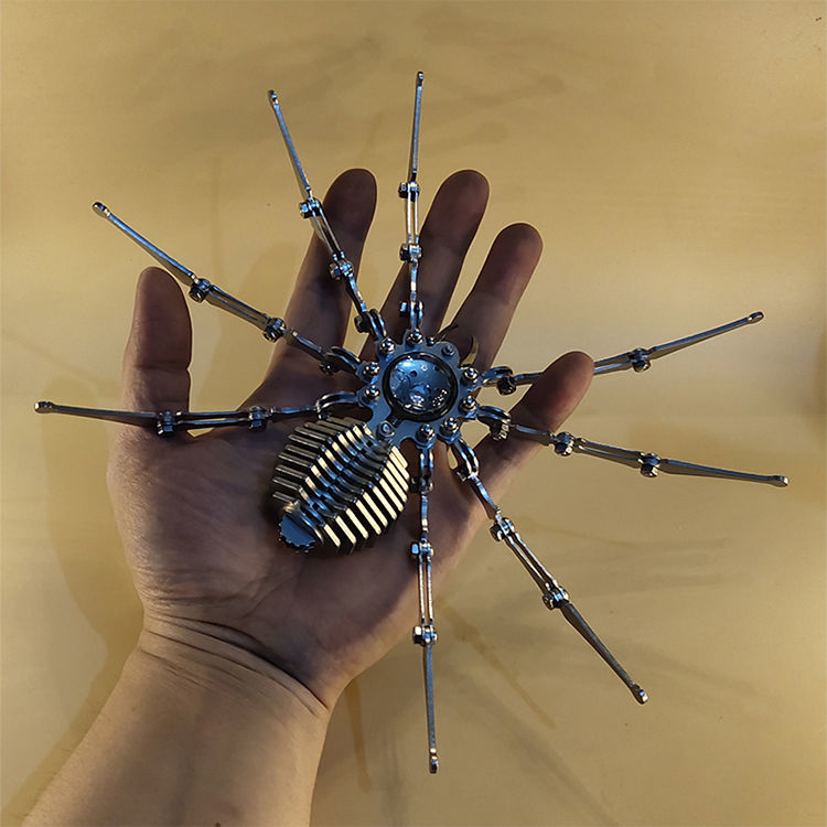 Robot spider Stainless Steel Mechanical Clock - Image 10