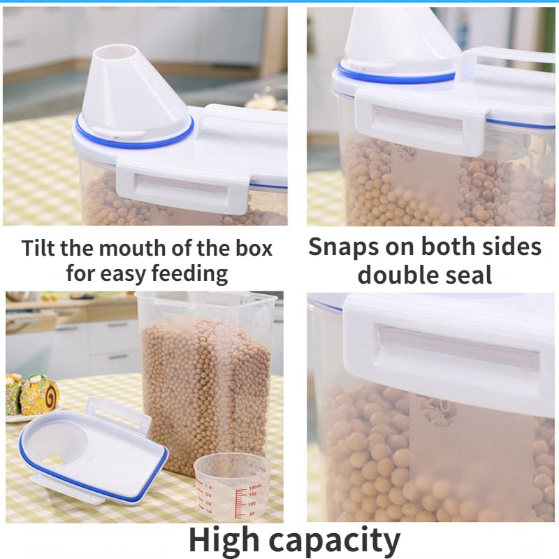 Feed Fresh Pet Food Storage Measuring Container - Image 3