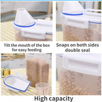 Feed Fresh Pet Food Storage Measuring Container