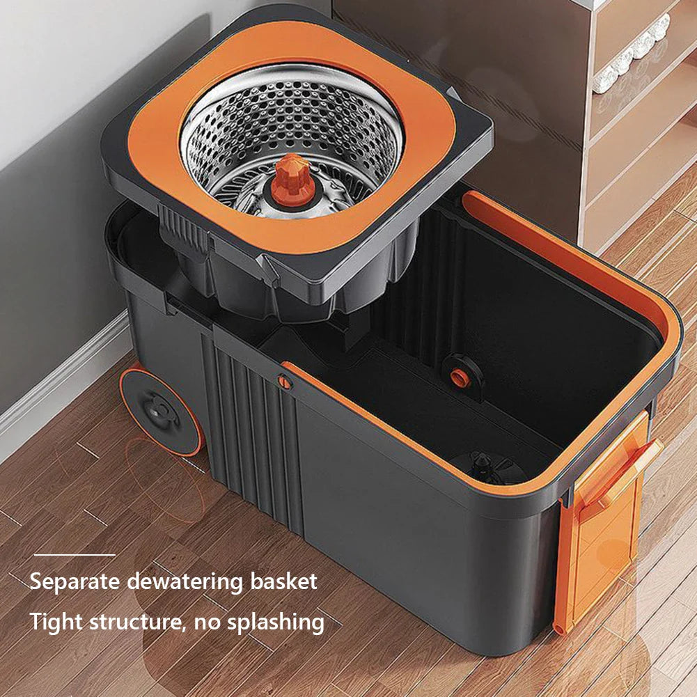 Ultra Dry Turbo Clean Microfiber Easy Cleaner Mop - Image 1