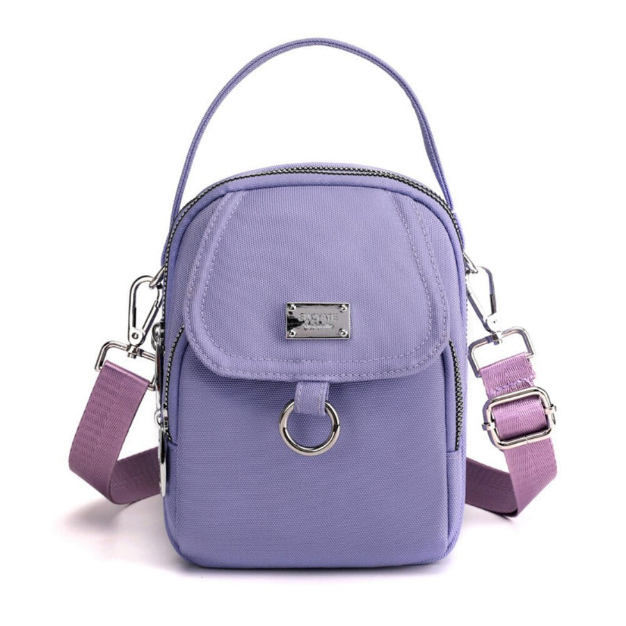Leather Trendy Chic Women Messenger Bag - Image 6