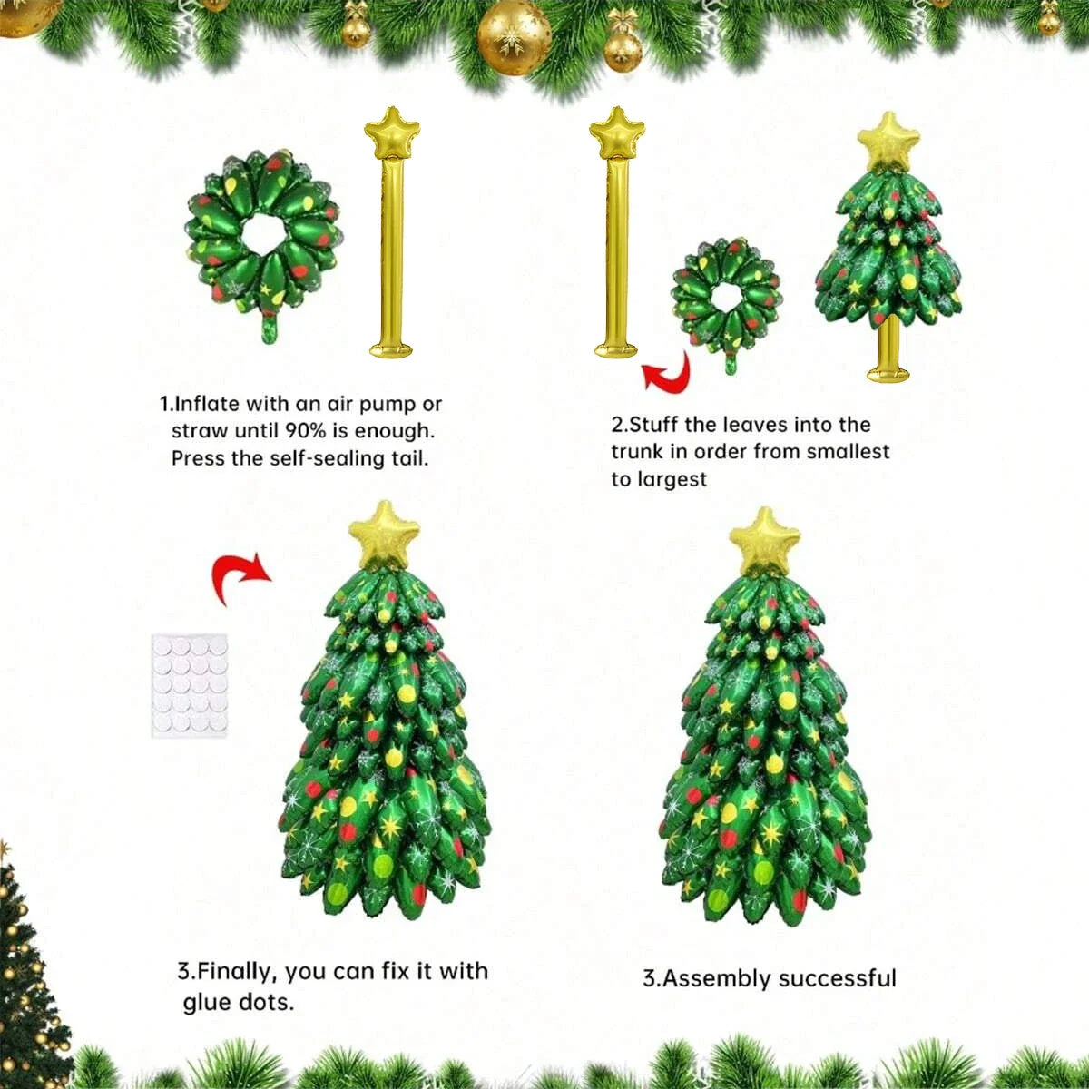 North Light Magic Inflatable Christmas Tree - Image 7