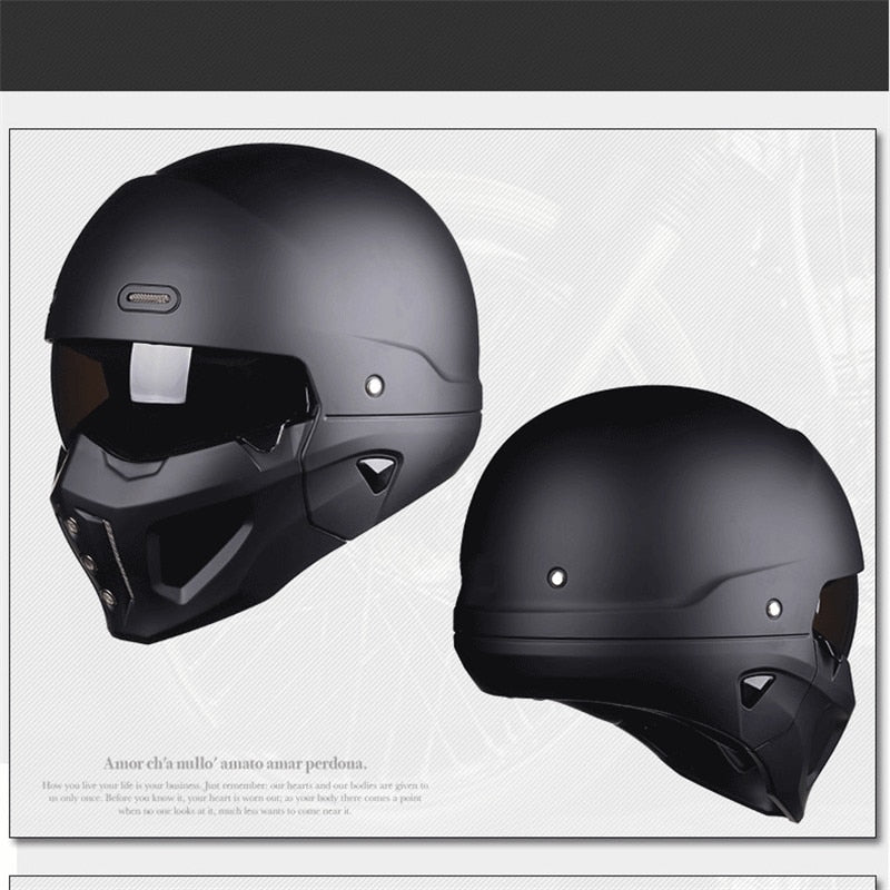 Mystic Rider Detachable Full Face Helmet - Image 3