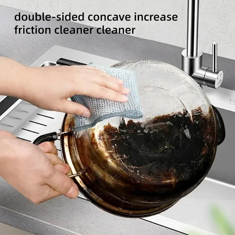 Silver Wire Double-Sided Ultra-Absorbent Design Cleaning Cloth - Image 1