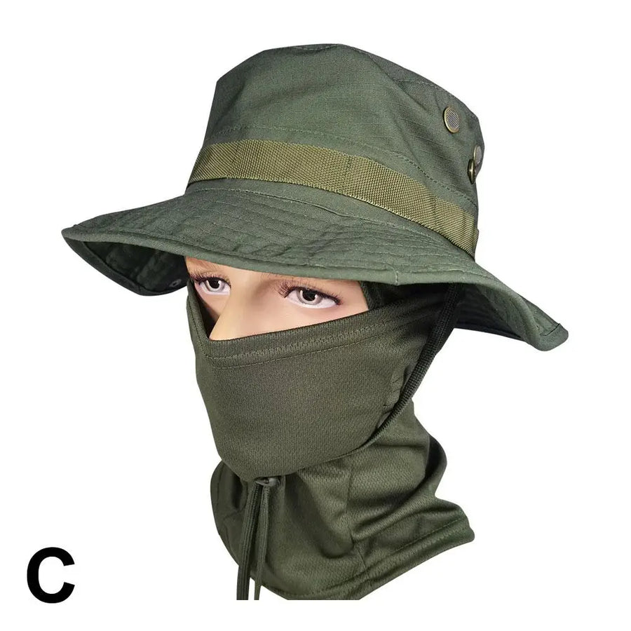 Breathable Hiking Camouflage Adjustable Boonie Hat - Image 9