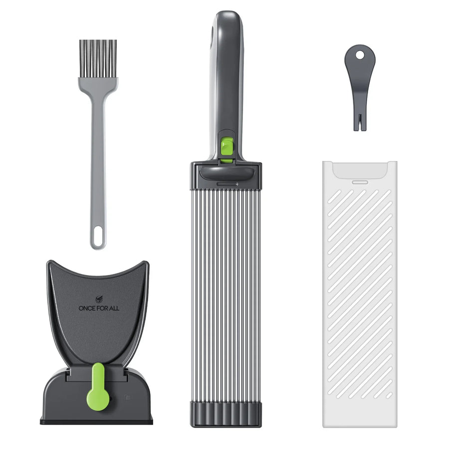 Multifunctional Stainless Steel Manual Meat Cutter Tool - Image 4
